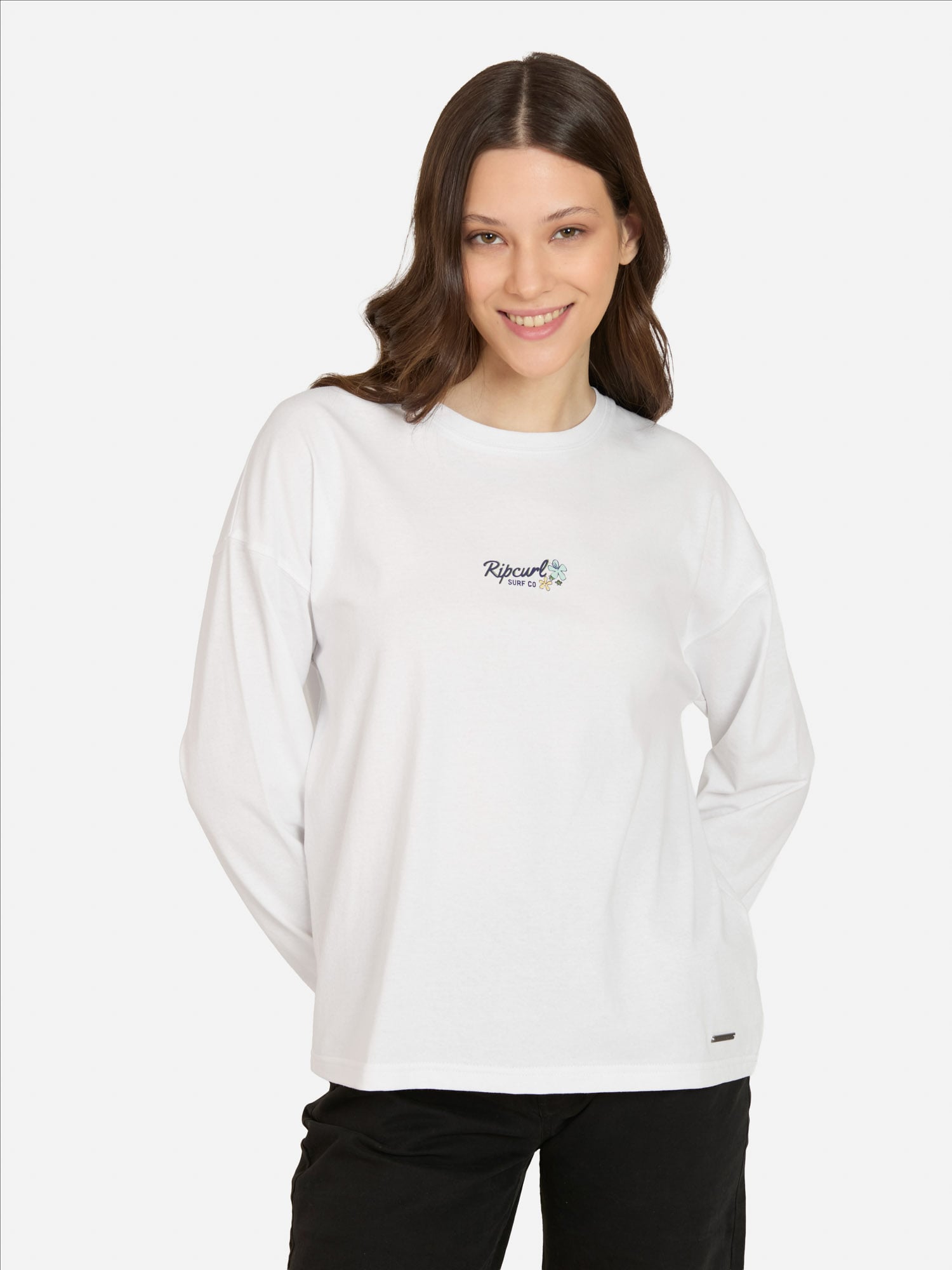 POLERA ML SURFSIGN EN COLOR BLANCO MUJER RIP CURL - 1