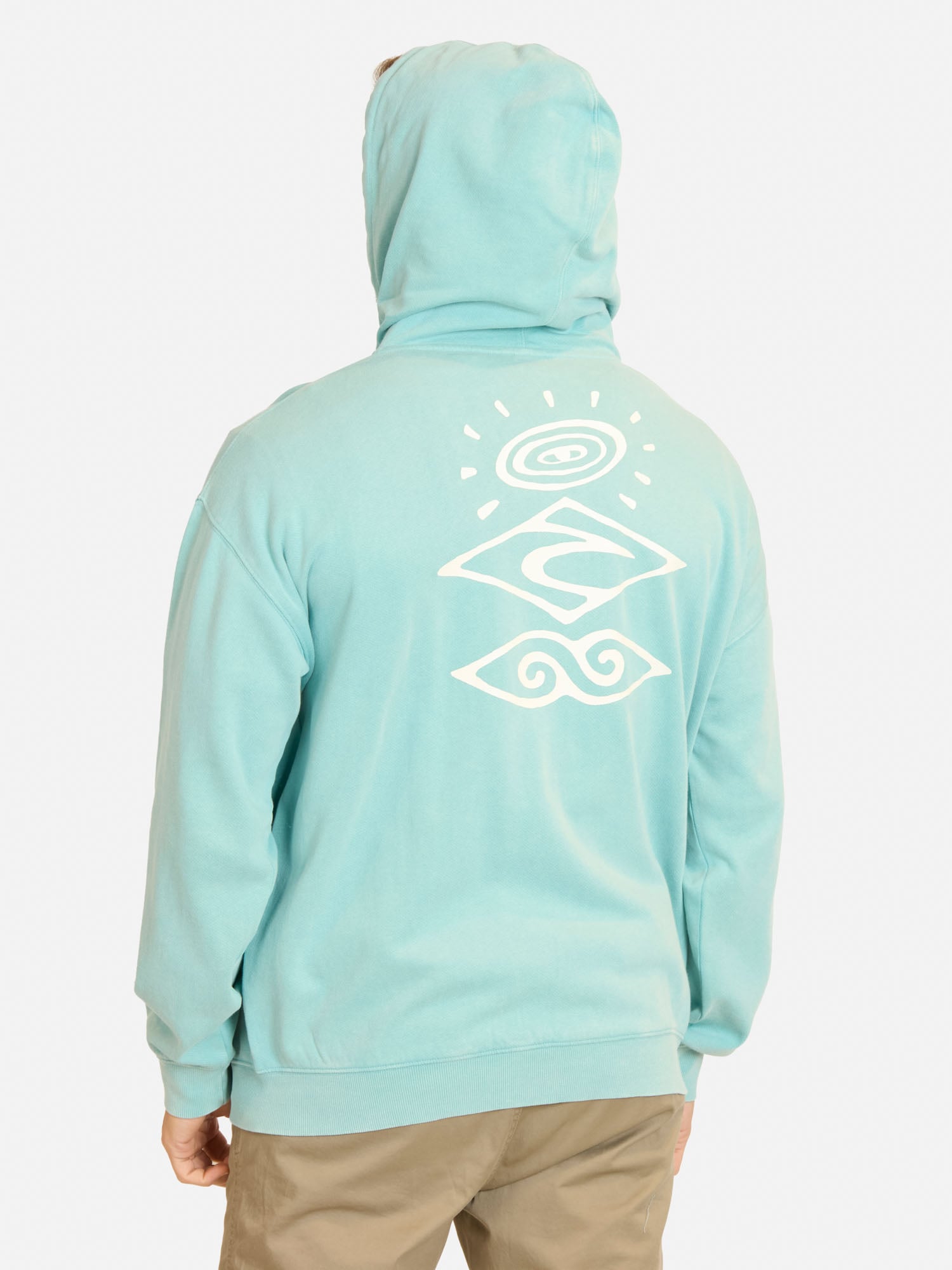 POLERON FZ BOYS SEARCH LOGO CELESTE HOMBRE RIP CURL - 2