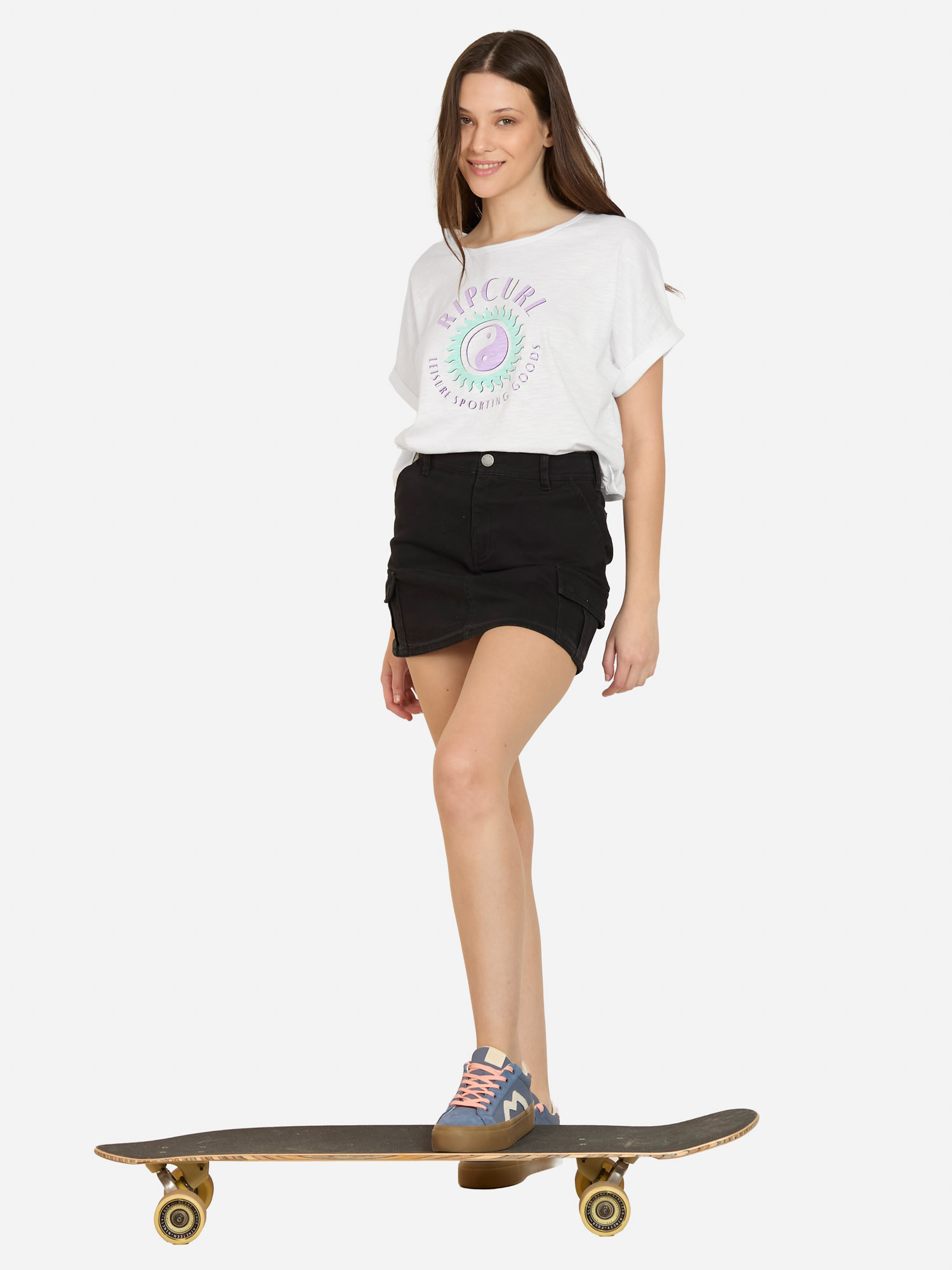 POLERA MC FLOWCREST EN COLOR BLANCO MUJER RIP CURL - 4