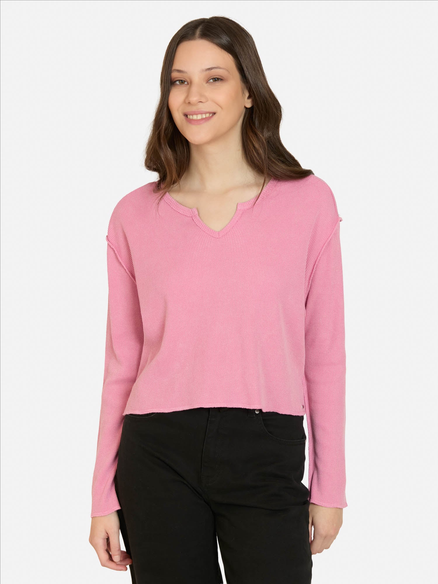 POLERA ML BLUETIDE ROSADO MUJER RIP CURL - 1