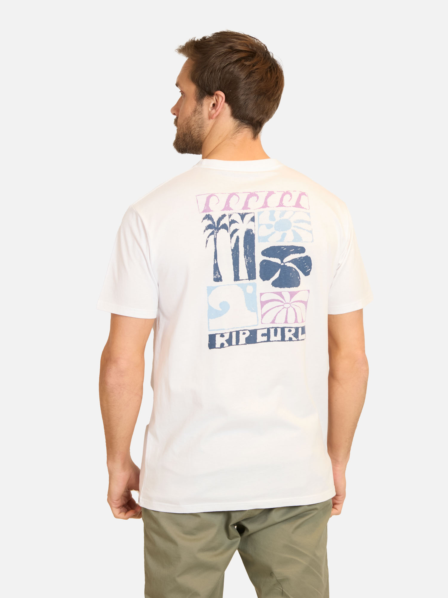 POLERA MC RIDER BLANCO HOMBRE RIP CURL - 2