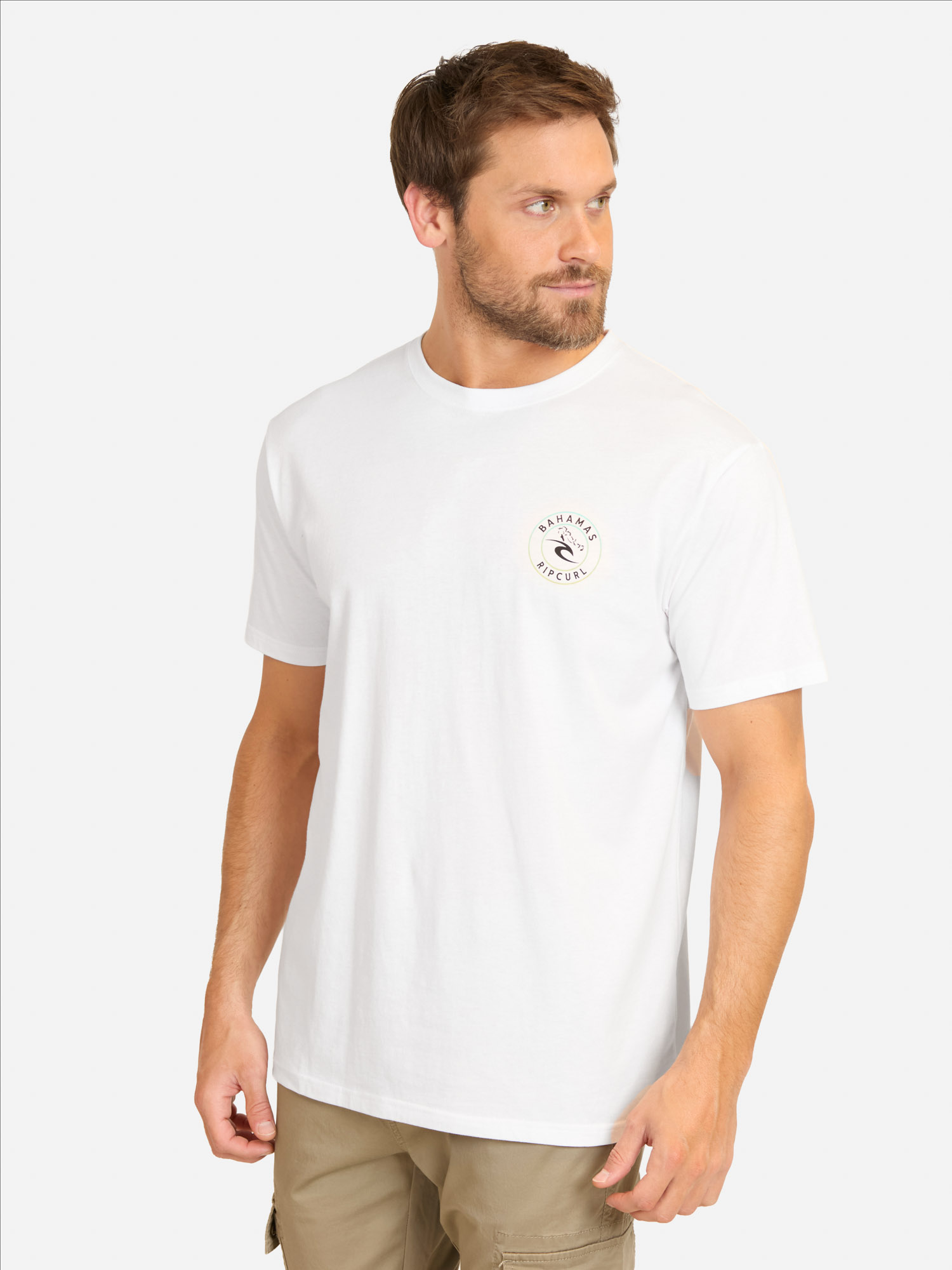 POLERA MC MTE BAHAMAS KEY BLANCO HOMBRE RIP CURL - 1