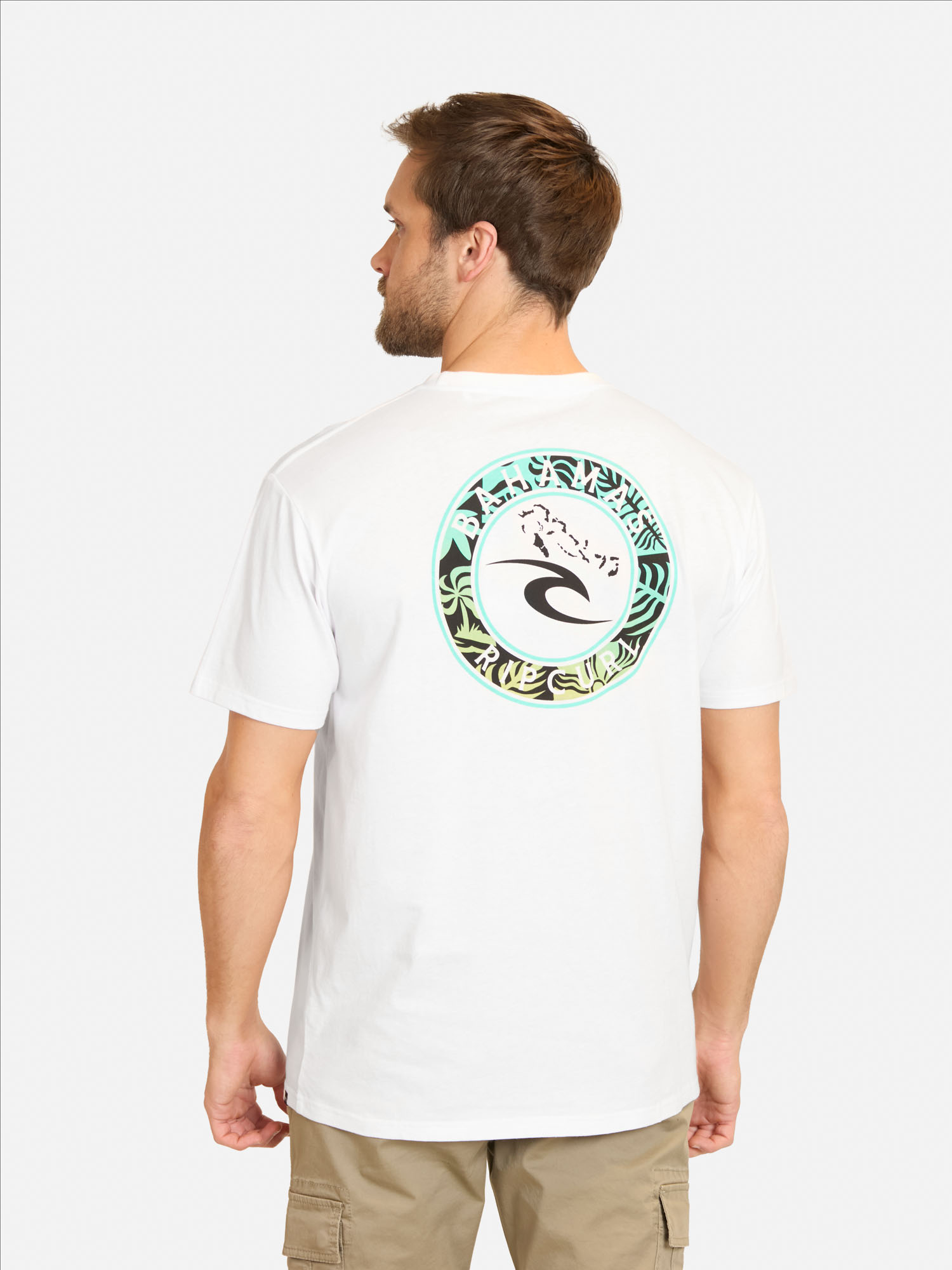 POLERA MC MTE BAHAMAS KEY BLANCO HOMBRE RIP CURL - 2