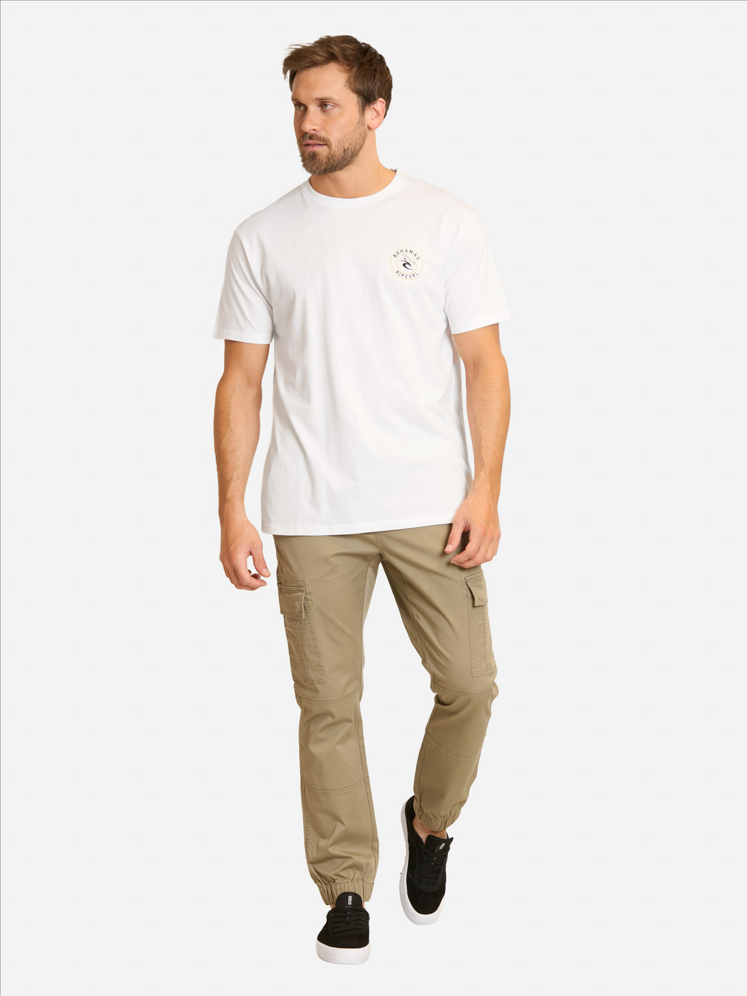POLERA MC MTE BAHAMAS KEY BLANCO HOMBRE RIP CURL - 4