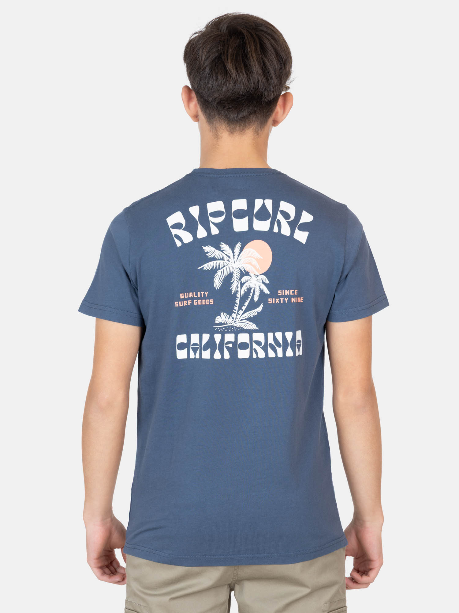 POLERA MC SALTLINE AZUL INFANTIL RIP CURL - 2