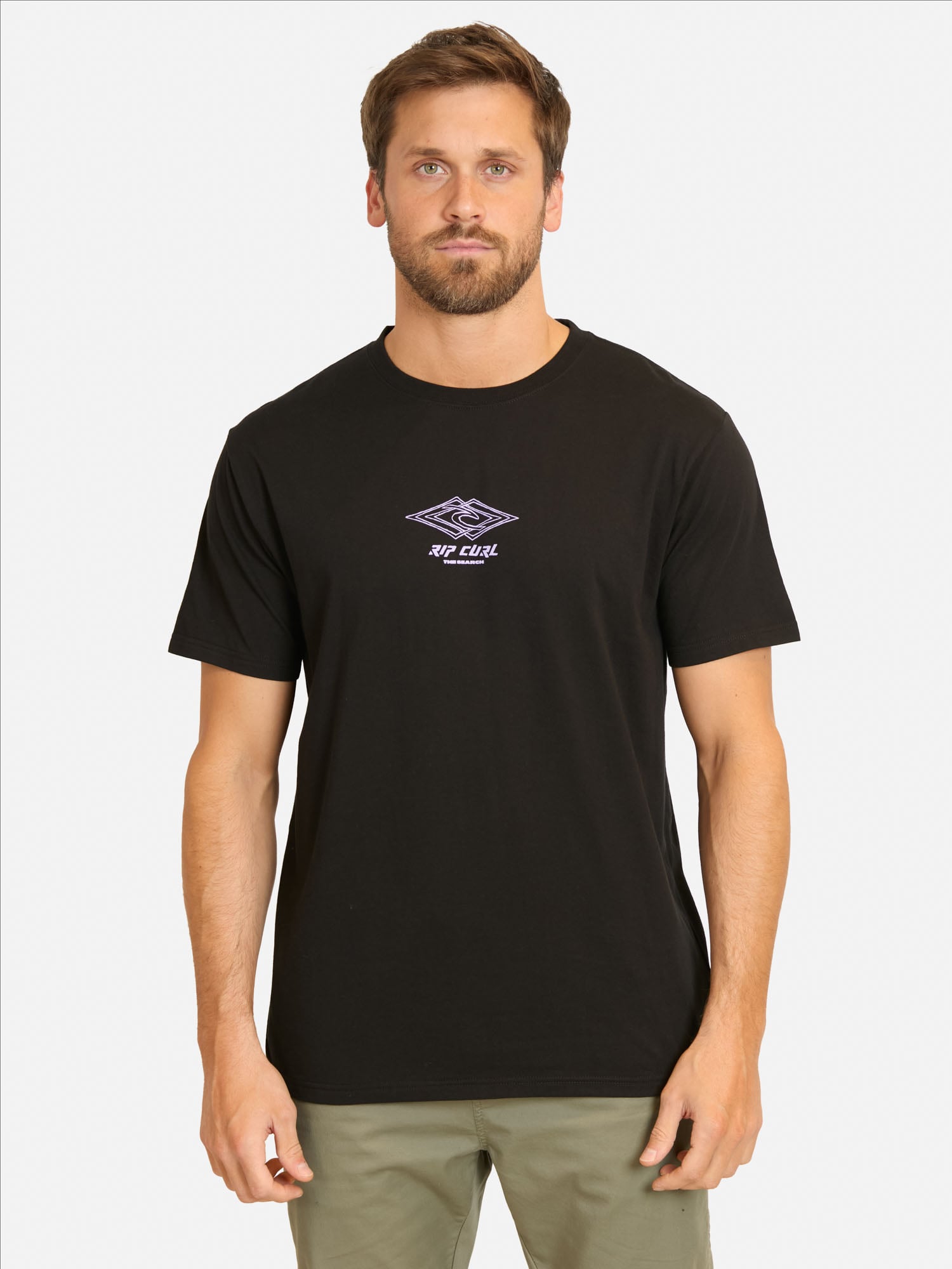 POLERA MC SALT NEGRO HOMBRE RIP CURL - 1