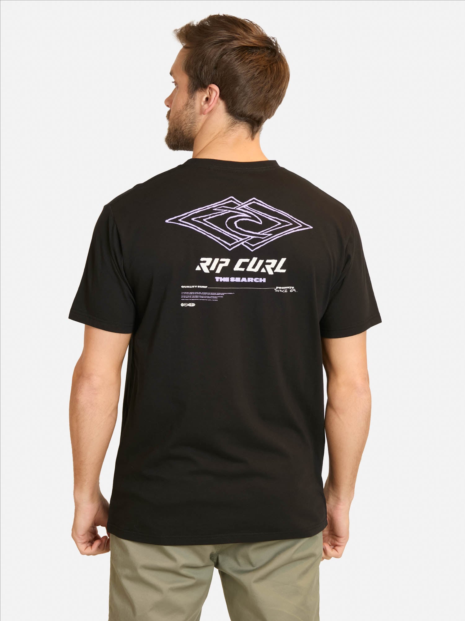 POLERA MC SALT NEGRO HOMBRE RIP CURL - 2