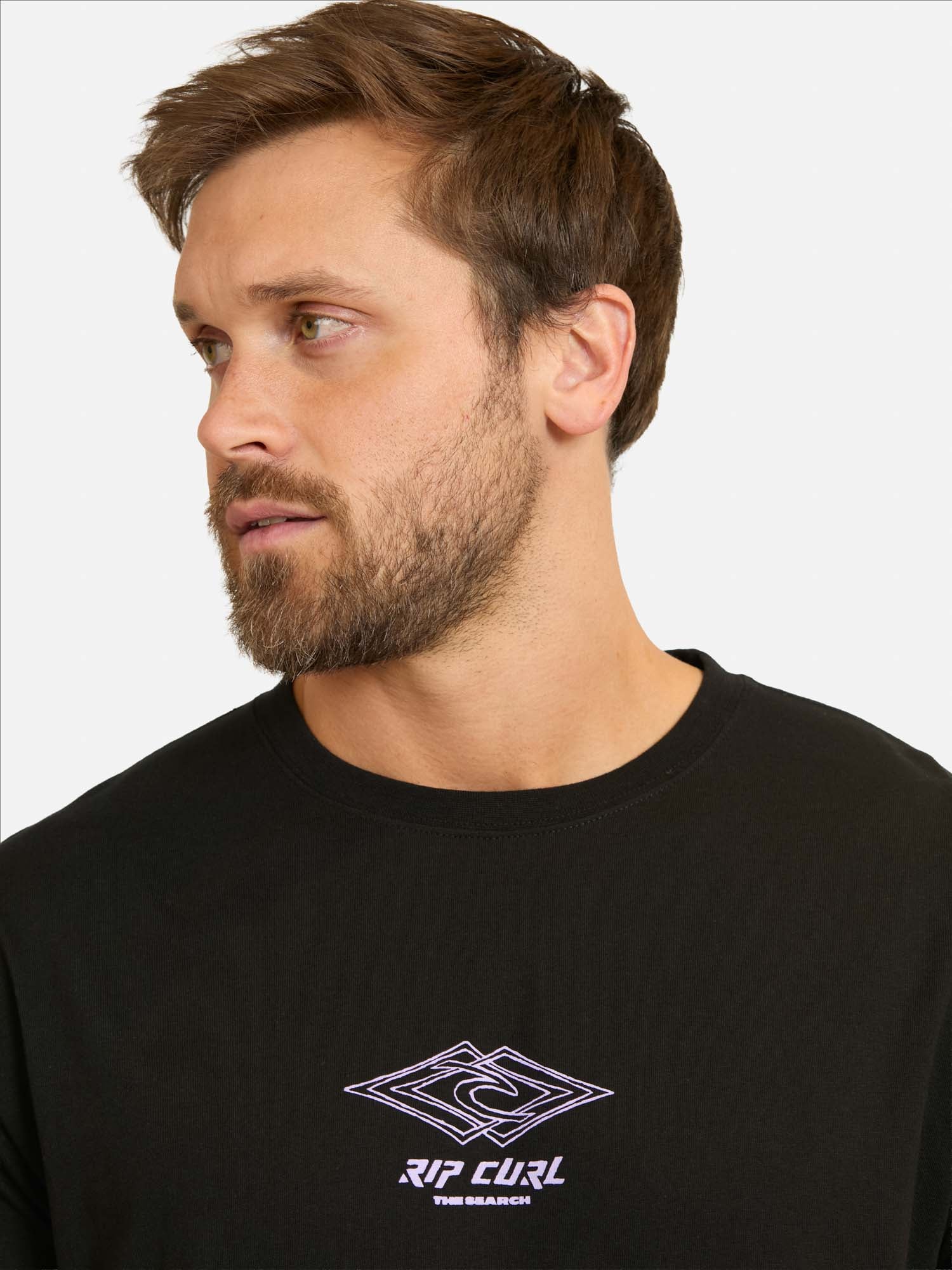 POLERA MC SALT NEGRO HOMBRE RIP CURL - 3