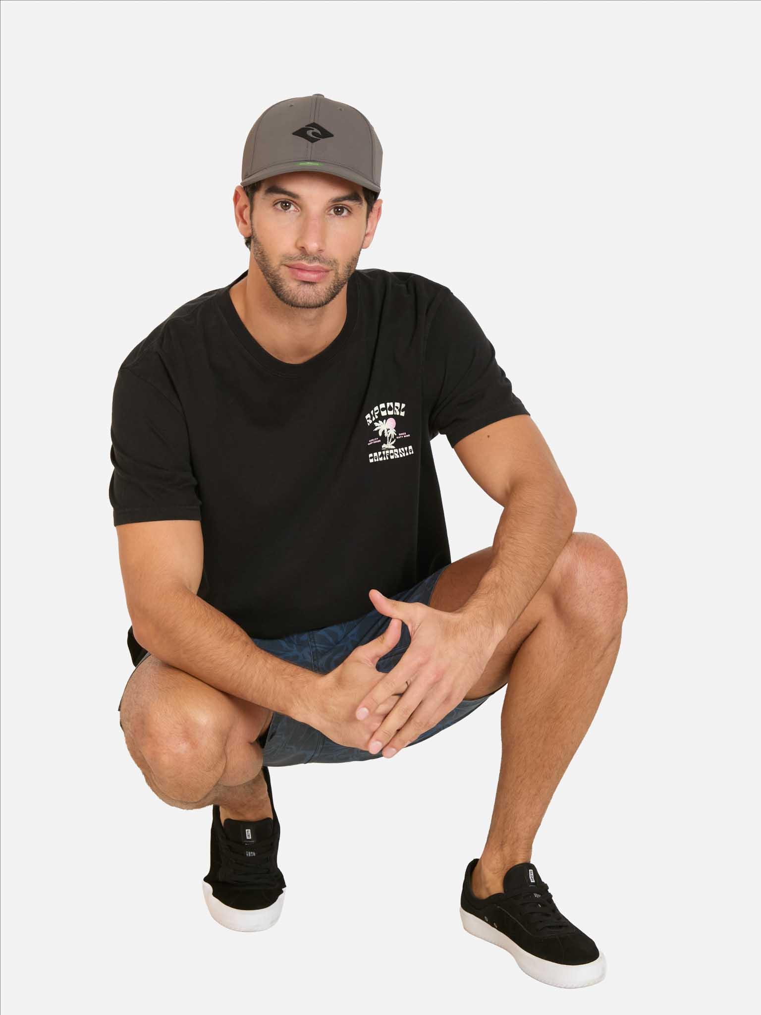 POLERA MC SAIL NEGRO HOMBRE RIP CURL - 4
