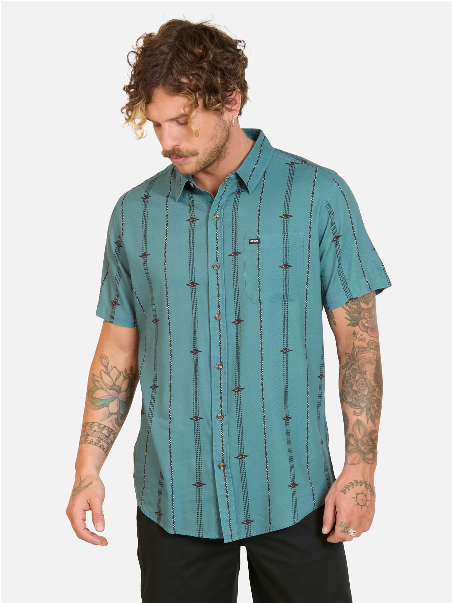CAMISA MC OUTSHORES MULTICOLOR HOMBRE RIP CURL - 1