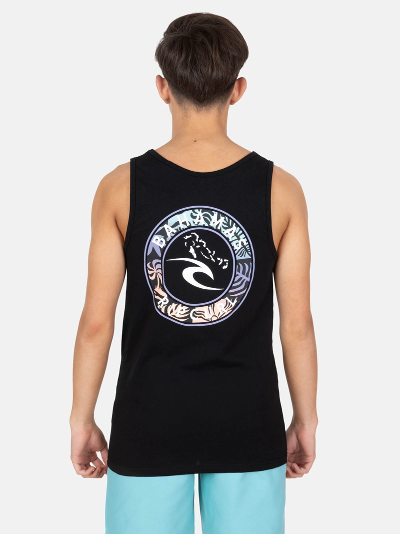 POLERA SM BREEZEPATH NEGRO INFANTIL RIP CURL - 2