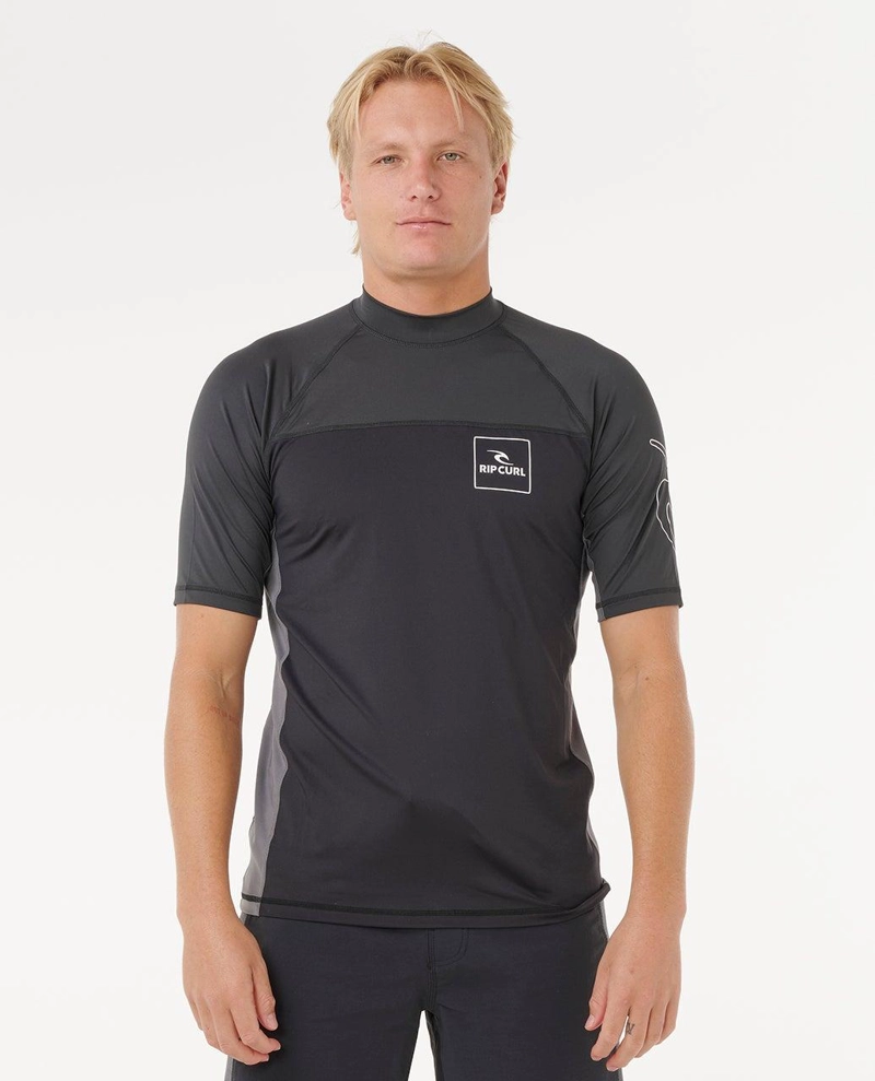 POLERA UVP WINDTRIP NEGRO HOMBRE RIP CURL - 1