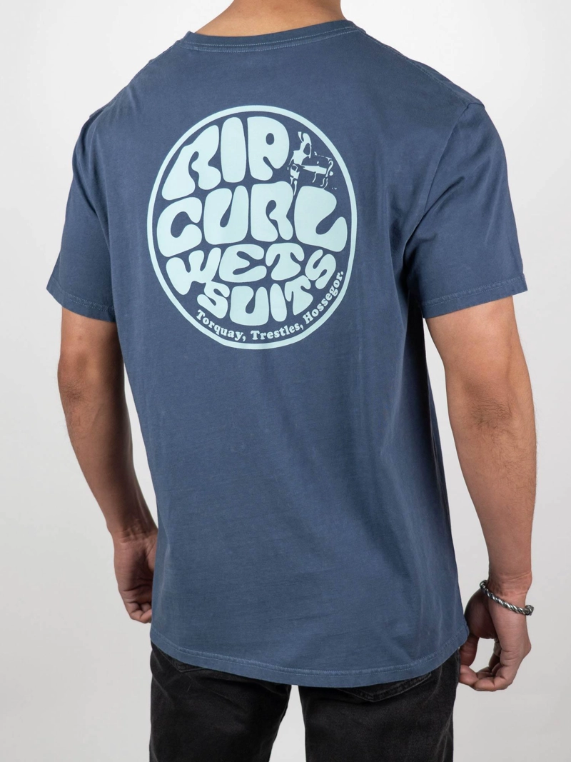 POLERA MC PADDLE AZUL HOMBRE RIP CURL - 2