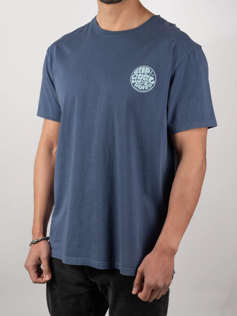 POLERA MC PADDLE AZUL HOMBRE RIP CURL - 3