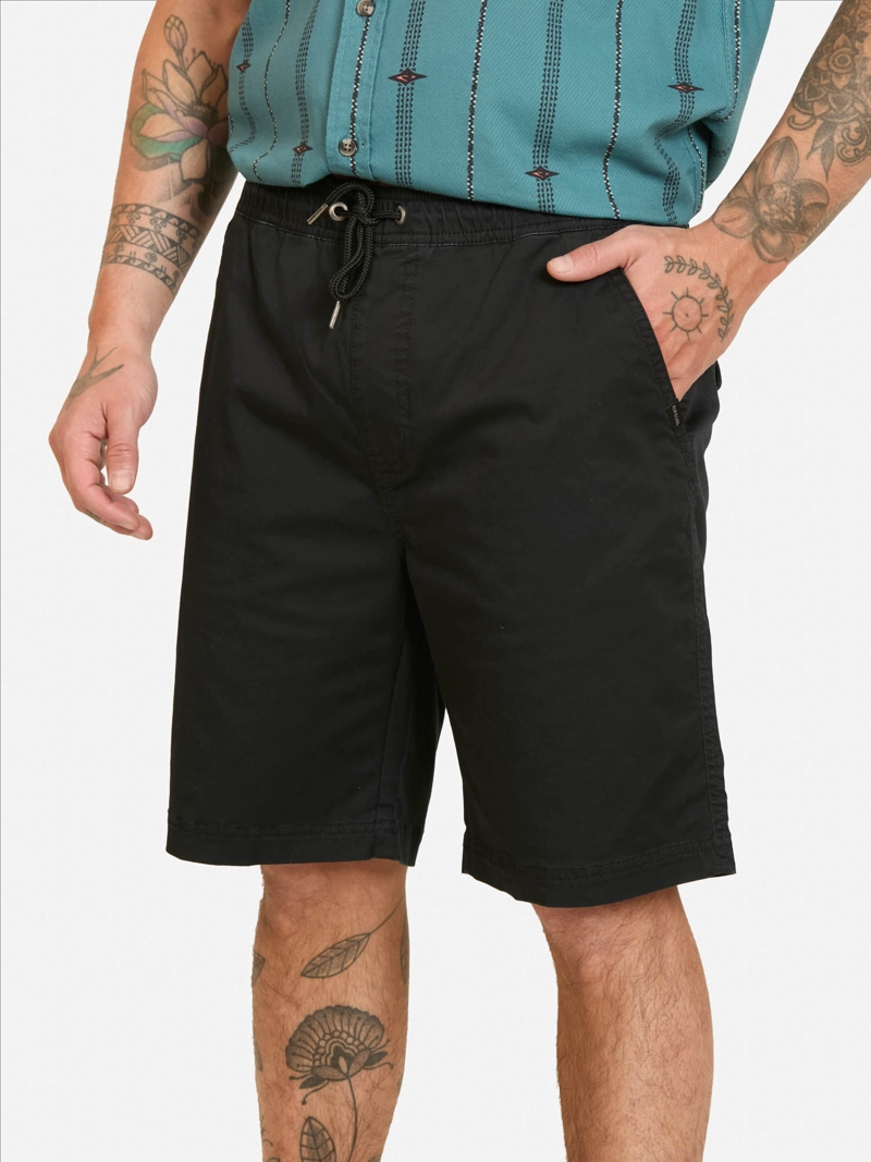 BERMUDA SURFPEAK EN COLOR NEGRO  HOMBRE RIP CURL - 1