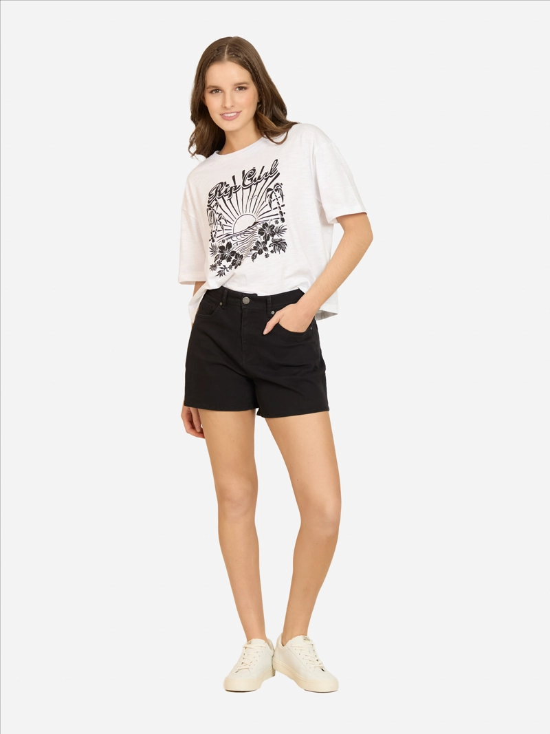 SHORT DRIFTPASS EN COLOR NEGRO MUJER RIP CURL - 4