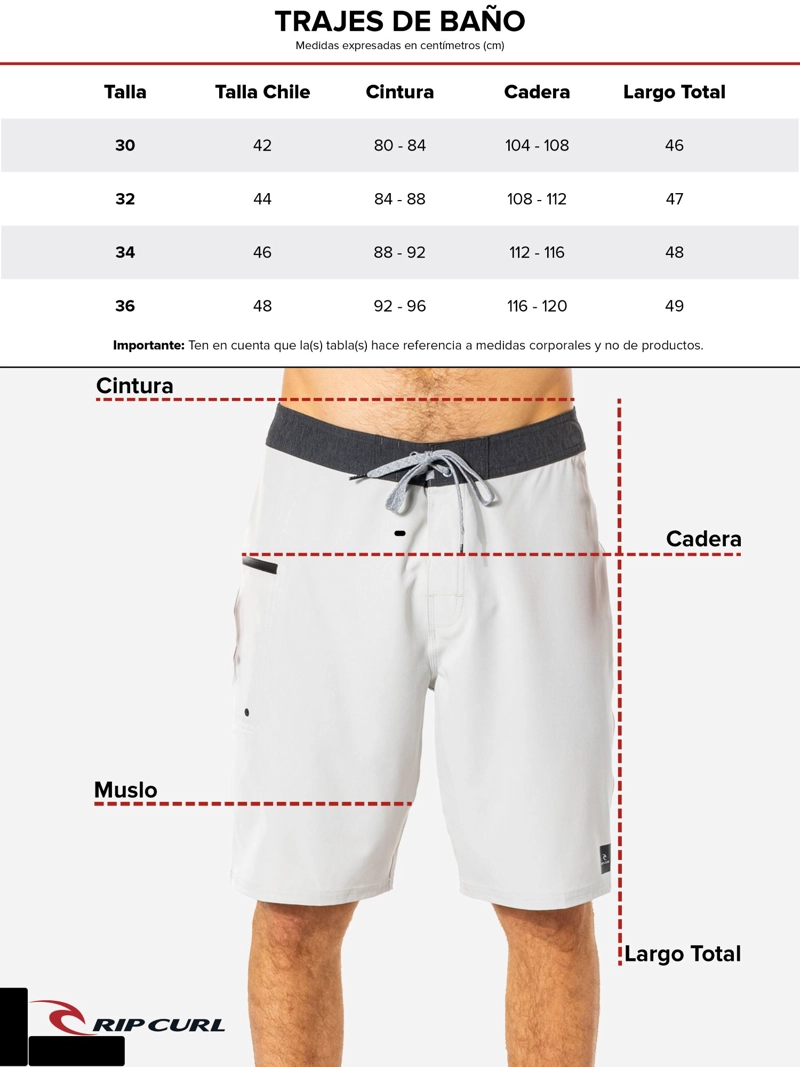 TRAJE DE BAÑO COASTCREST ROSADO HOMBRE RIP CURL - 5
