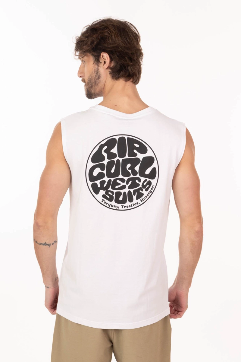 POLERA SM REEFCREST BLANCO HOMBRE RIP CURL - 2