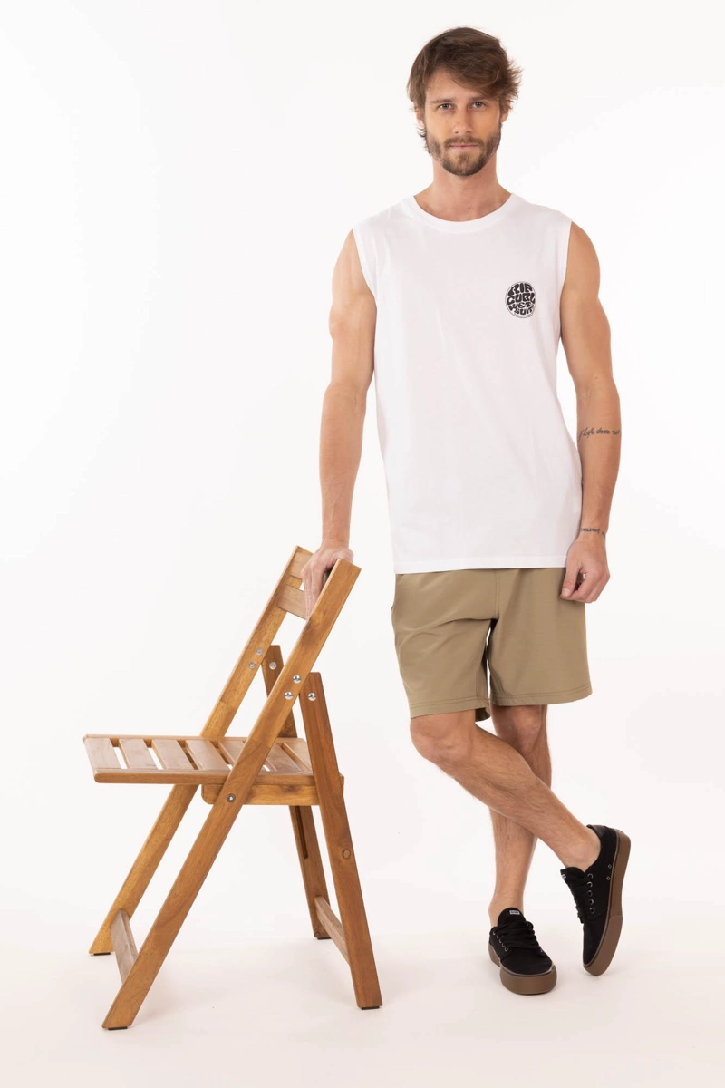 POLERA SM REEFCREST BLANCO HOMBRE RIP CURL - 4