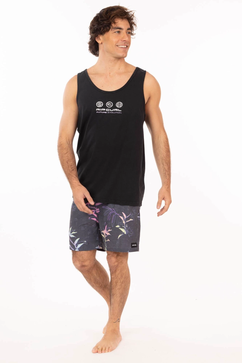 POLERA SM CLOUDCREST NEGRO HOMBRE RIP CURL - 4