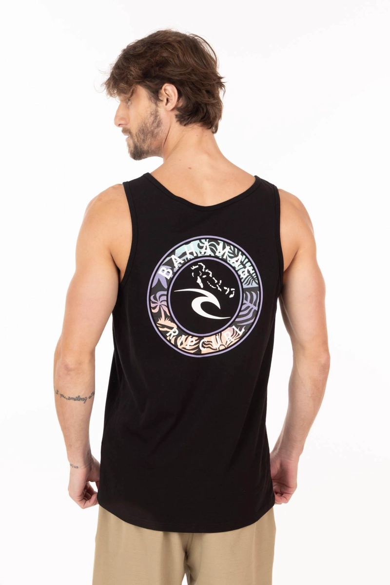 POLERA SM SUNCREST NEGRO HOMBRE RIP CURL - 2