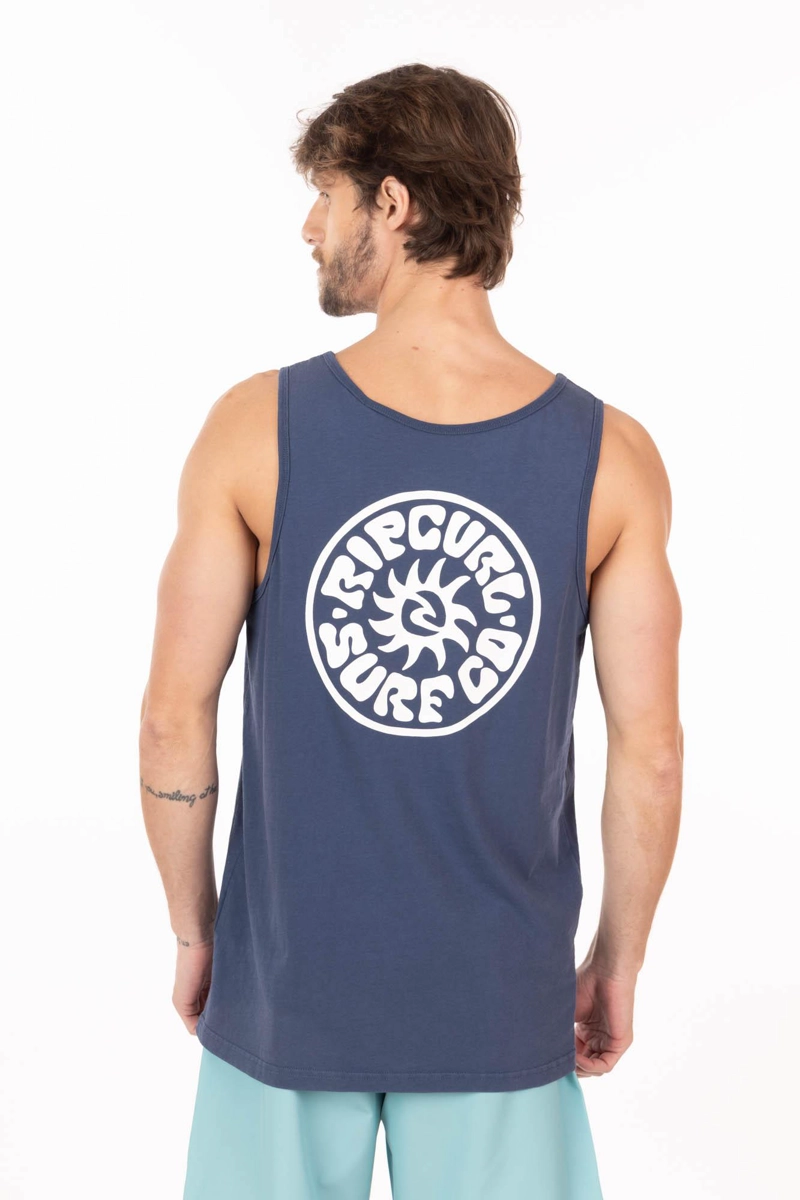 POLERA SM SEAWAY AZUL HOMBRE RIP CURL - 2