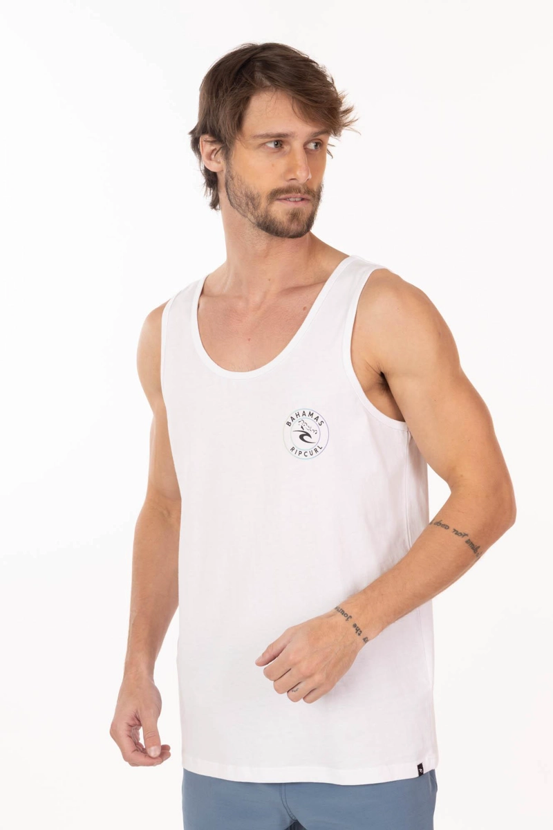 POLERA SM SUNCREST BLANCO HOMBRE RIP CURL - 1