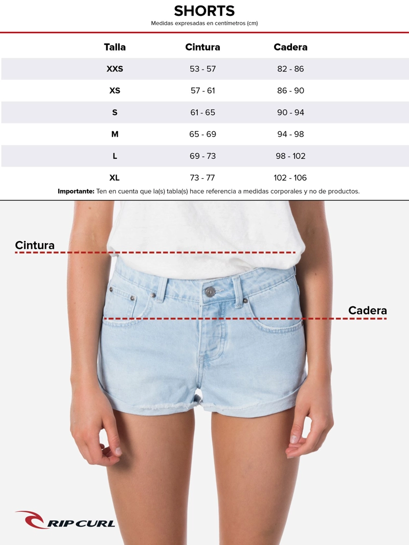 SHORT DRIFTPASS ROSADO MUJER RIP CURL - 5