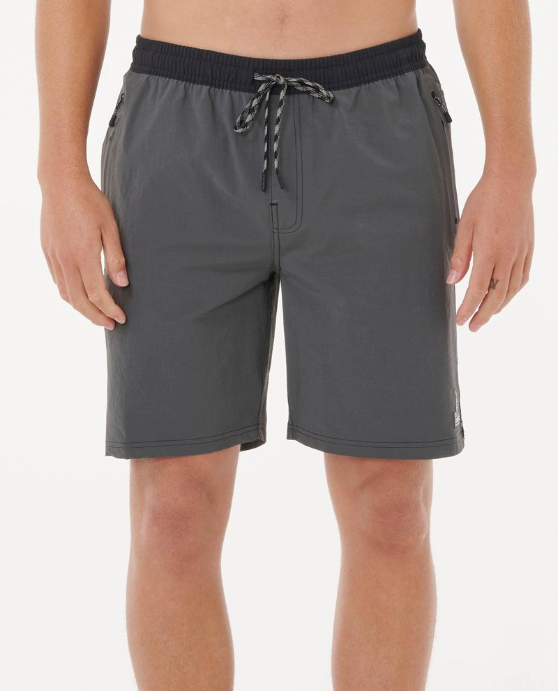 TRAJE DE BAÑO THE SEARCH VOLLEY GRIS HOMBRE RIP CURL - 1