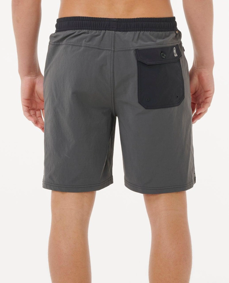 TRAJE DE BAÑO THE SEARCH VOLLEY GRIS HOMBRE RIP CURL - 3