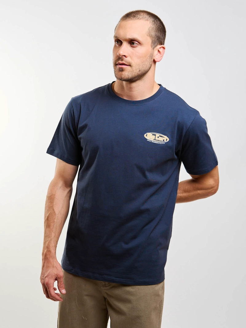 POLERA MC OCEANIC AZUL HOMBRE RIP CURL - 1