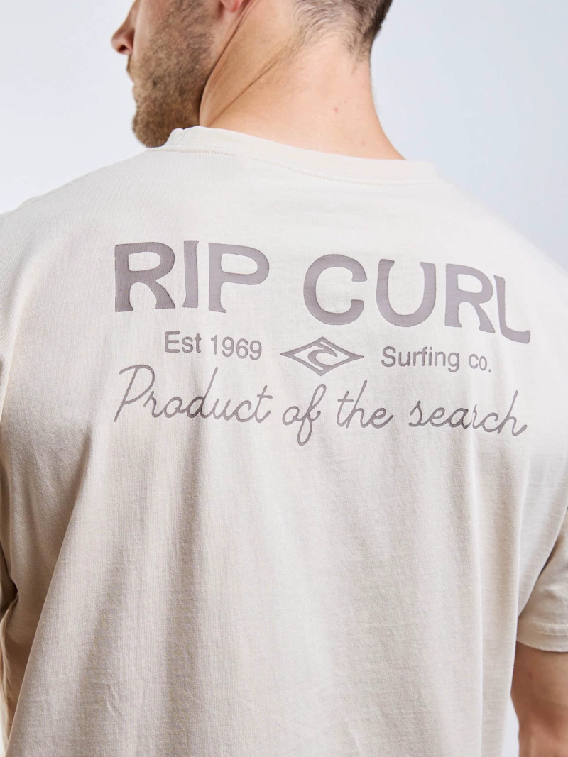 POLERA MC BREEZE BEIGE HOMBRE RIP CURL - 4