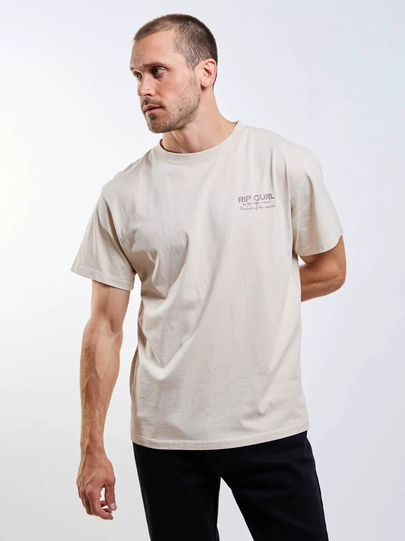 POLERA MC BREEZE BEIGE HOMBRE RIP CURL - 5