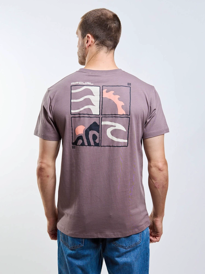 POLERA MC EXPLORER CAFE  HOMBRE RIP CURL - 2