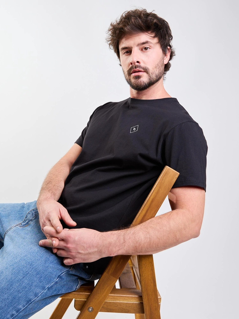 POLERA MC FREEWAVE NEGRO HOMBRE RIP CURL - 7