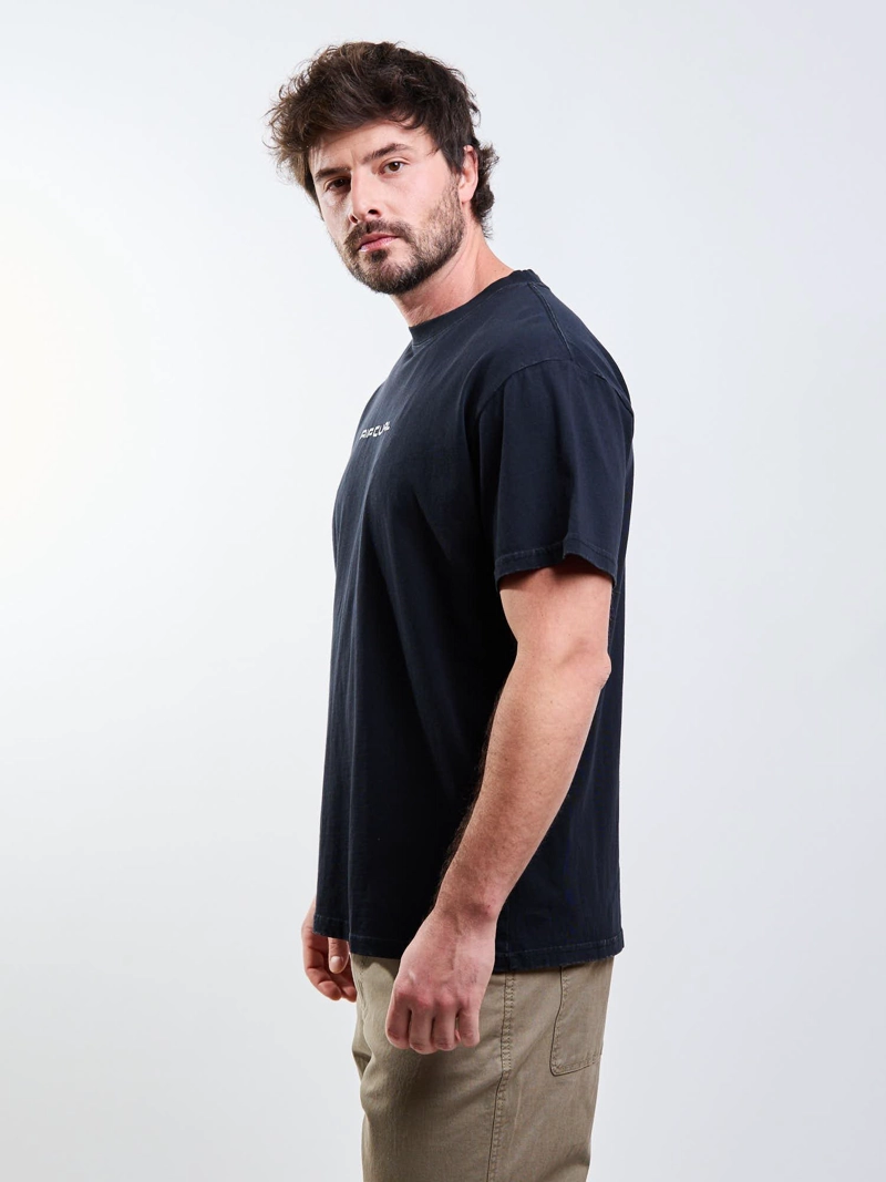 POLERA MC SALT NEGRO HOMBRE RIP CURL - 3