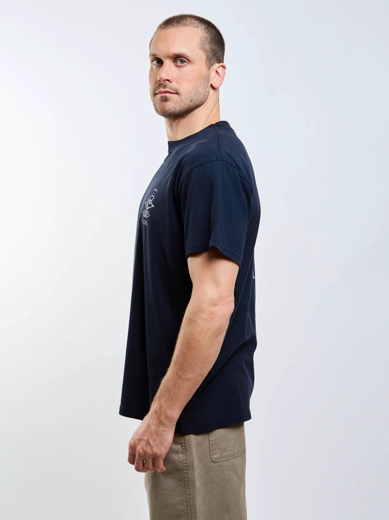 POLERA MC SHORE NEGRO HOMBRE RIP CURL - 3
