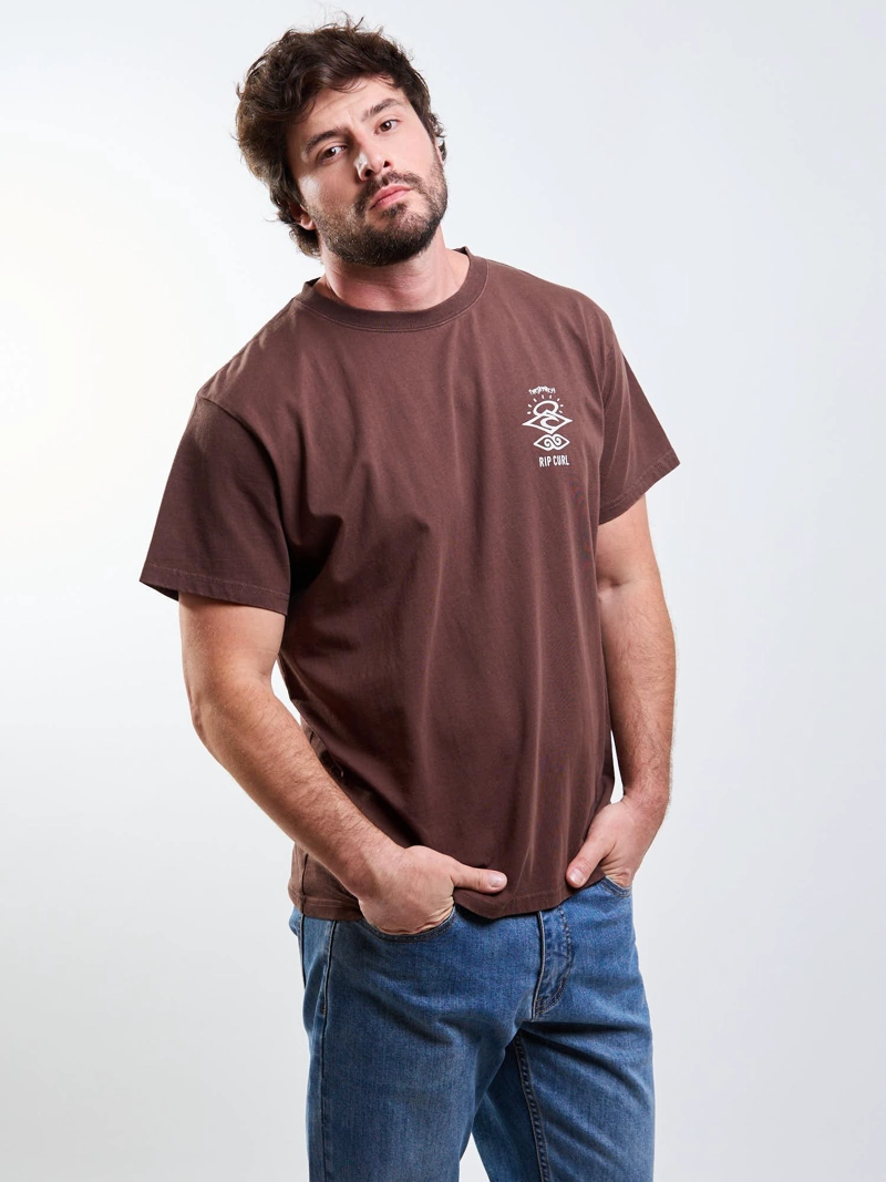 POLERA MC SHORE CAFE  HOMBRE RIP CURL - 1