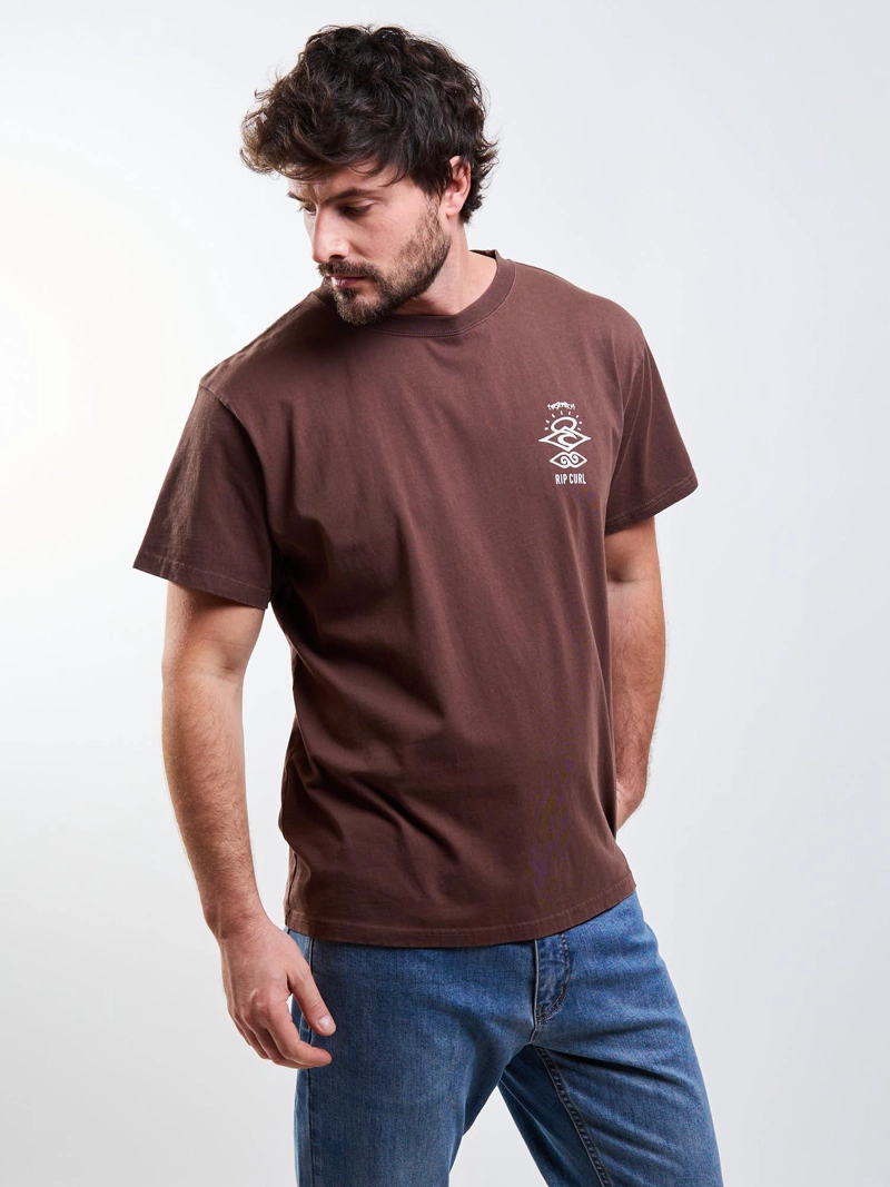 POLERA MC SHORE CAFE  HOMBRE RIP CURL - 5