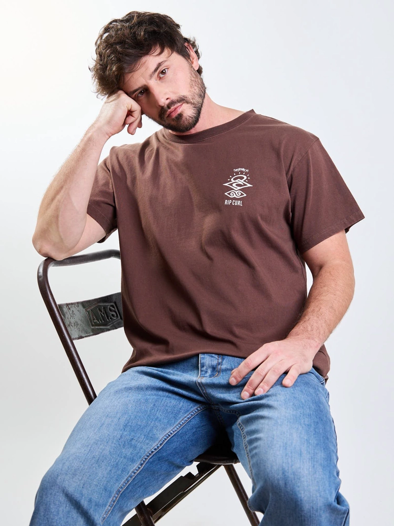 POLERA MC SHORE CAFE  HOMBRE RIP CURL - 6