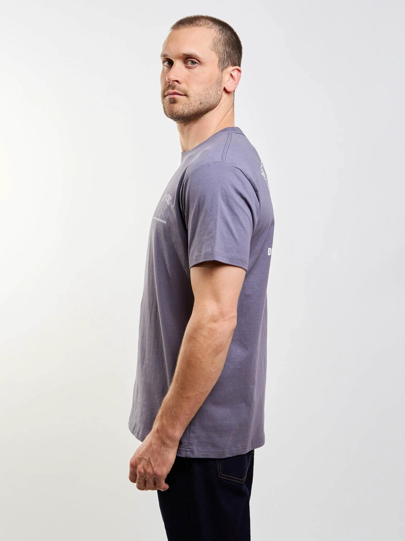 POLERA MC SPIRIT GRIS HOMBRE RIP CURL - 3
