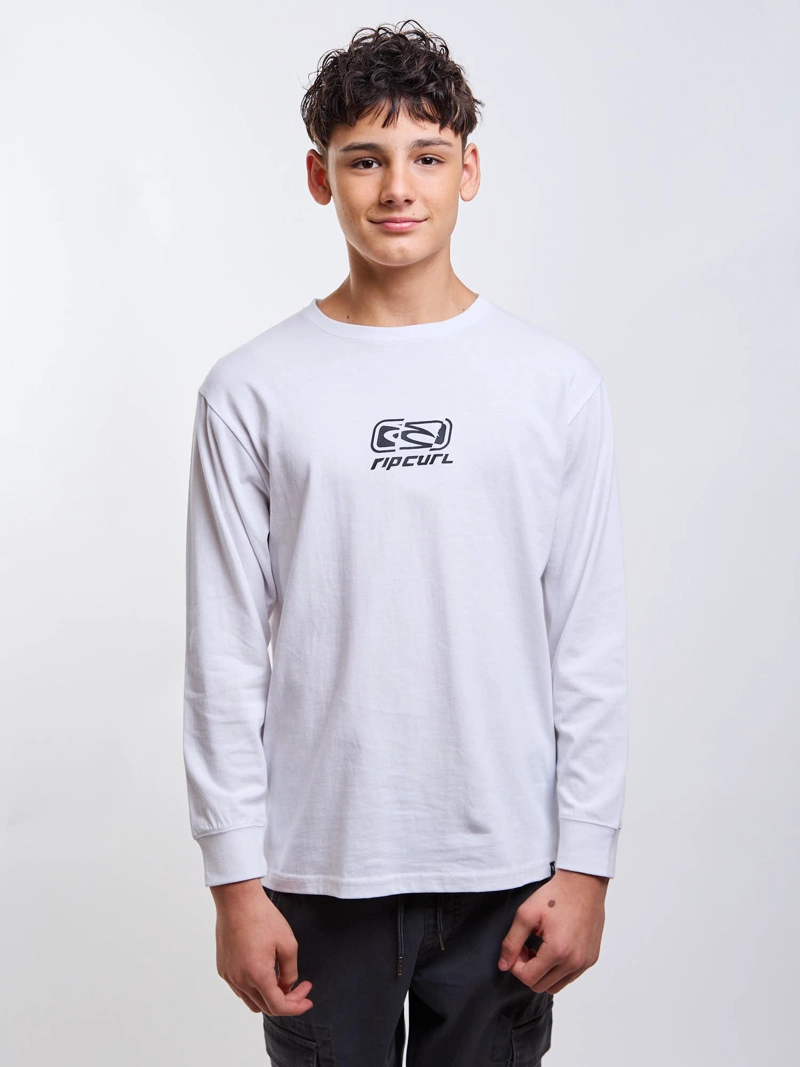 POLERA ML ORIGIN BLANCO INFANTIL RIP CURL - 1