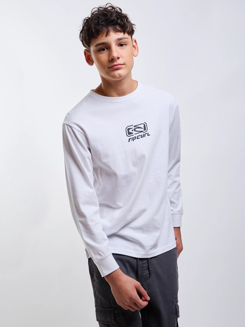 POLERA ML ORIGIN BLANCO INFANTIL RIP CURL - 5