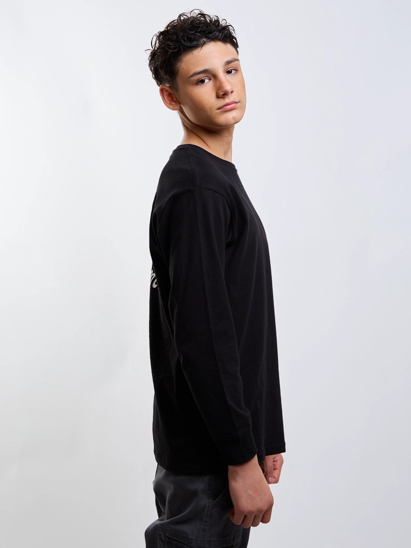 POLERA ML SOUTHWAVE NEGRO INFANTIL RIP CURL - 3