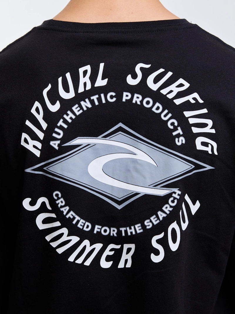 POLERA ML SOUTHWAVE NEGRO INFANTIL RIP CURL - 4
