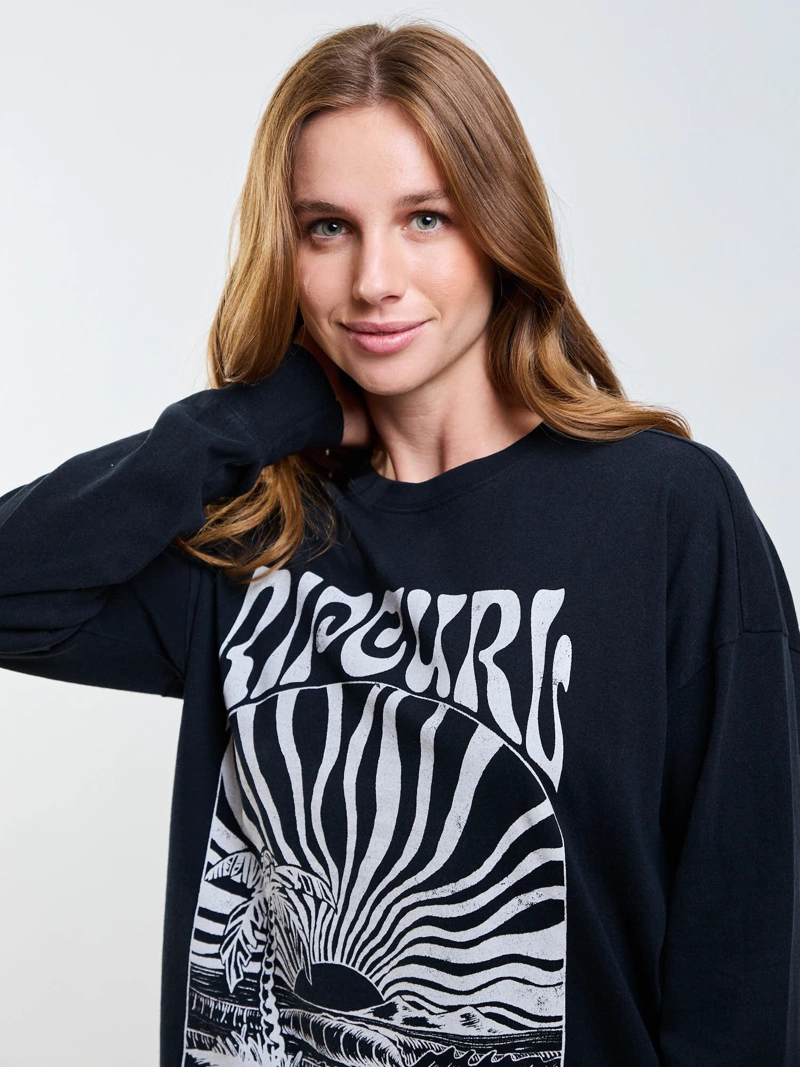 POLERA ML SWELL NEGRO MUJER RIP CURL - 4