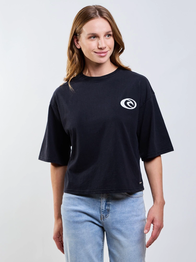POLERA MC BRISA NEGRO MUJER RIP CURL - 5