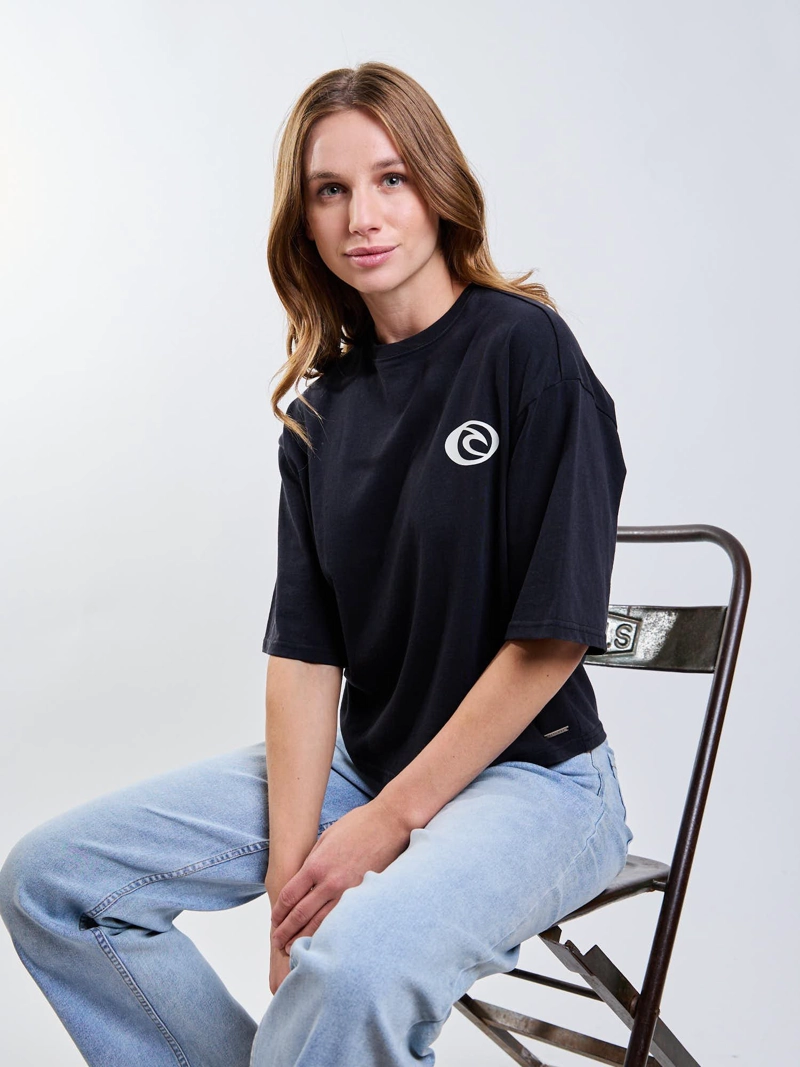 POLERA MC BRISA NEGRO MUJER RIP CURL - 6