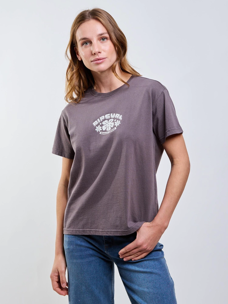 POLERA MC COSTA CAFE  MUJER RIP CURL - 1