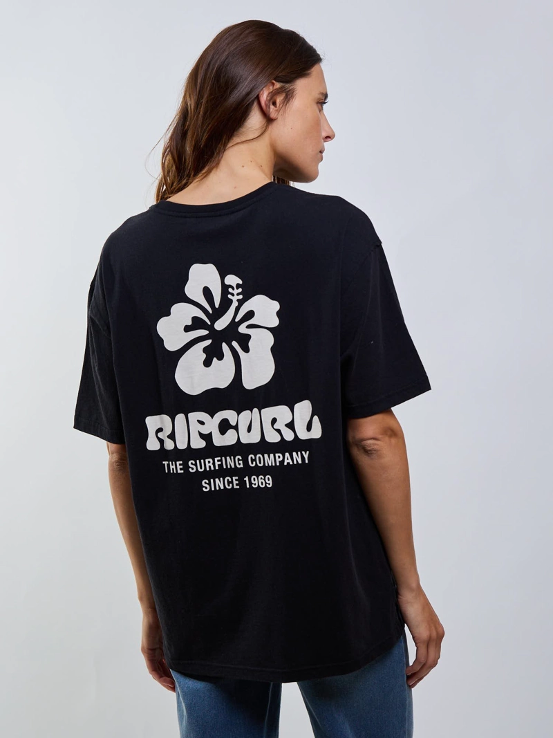 POLERA MC WAVE NEGRO MUJER RIP CURL - 2